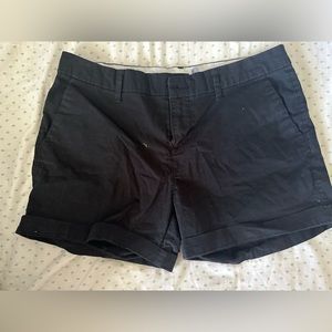 Old Navy Black Khaki type shorts, size 2